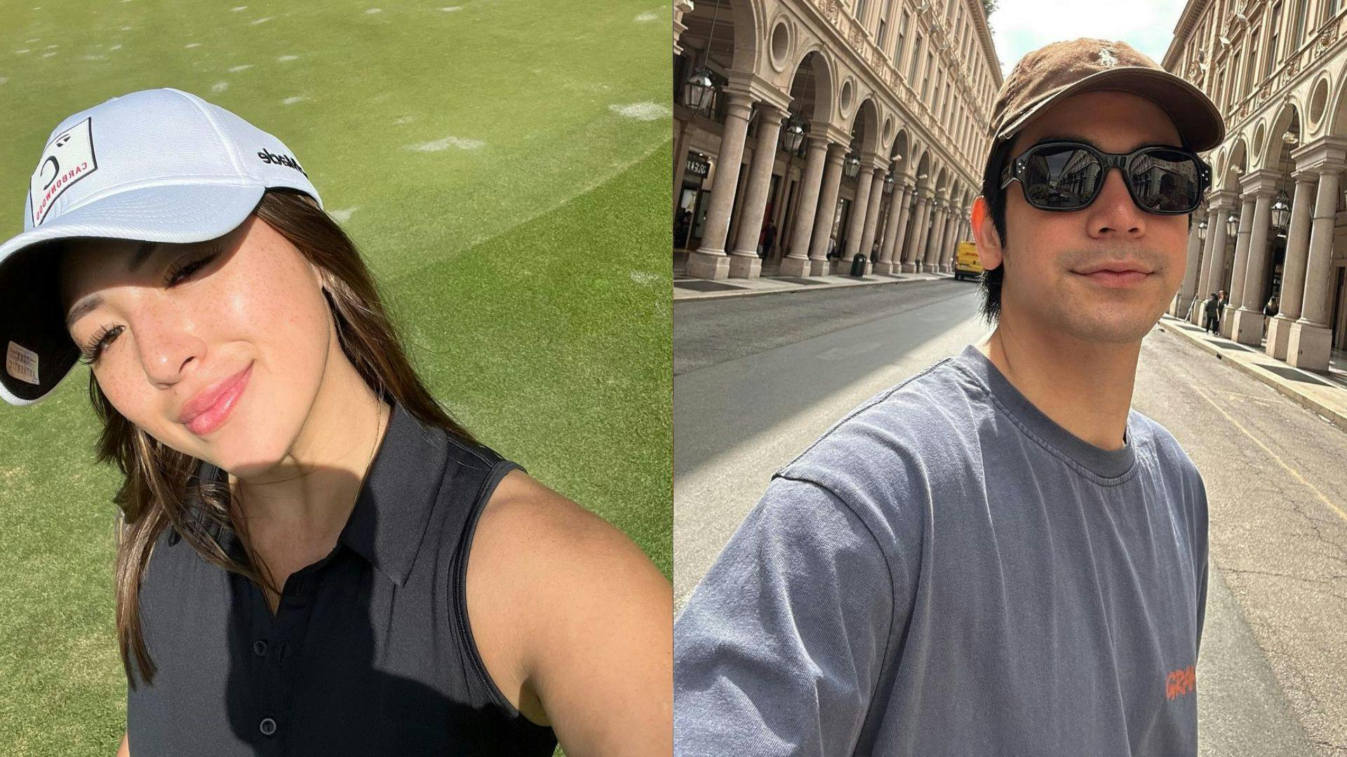 Fil-French golfer Emilienne Vigier appears to soft launch rumored boyfriend Joshua Garcia